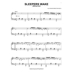 Sleepers, Awake (Wachet Auf) [Jazz version]